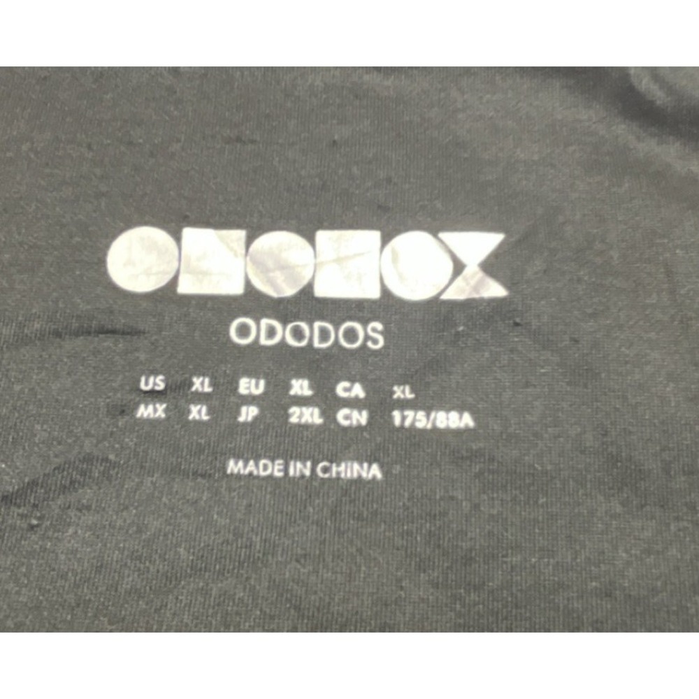 ODODOS Gray Capri Leggings Women's XL 17" Inseam Pocket Stretch Solid Knit - Picture 5 of 7